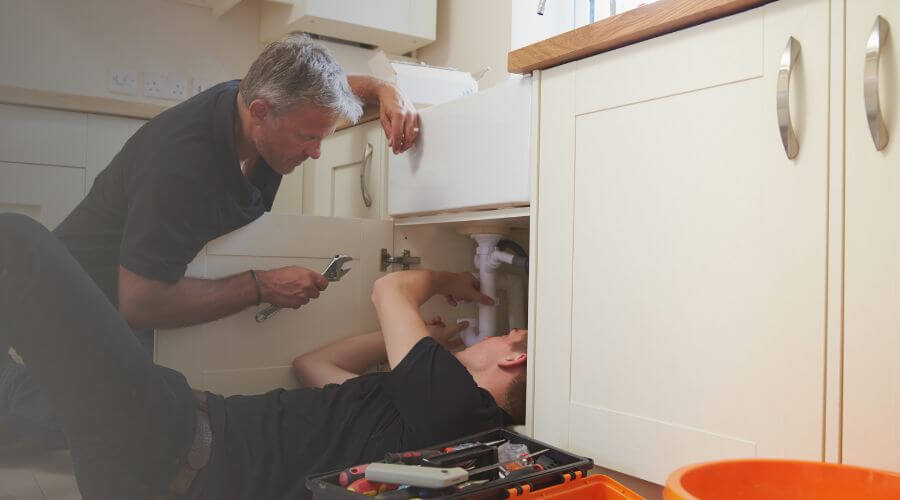 Wall Pipe Burst Repair in Union City, MI